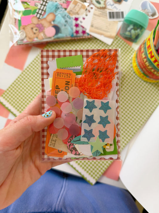 Junk Journal Mystery Scrap Pack