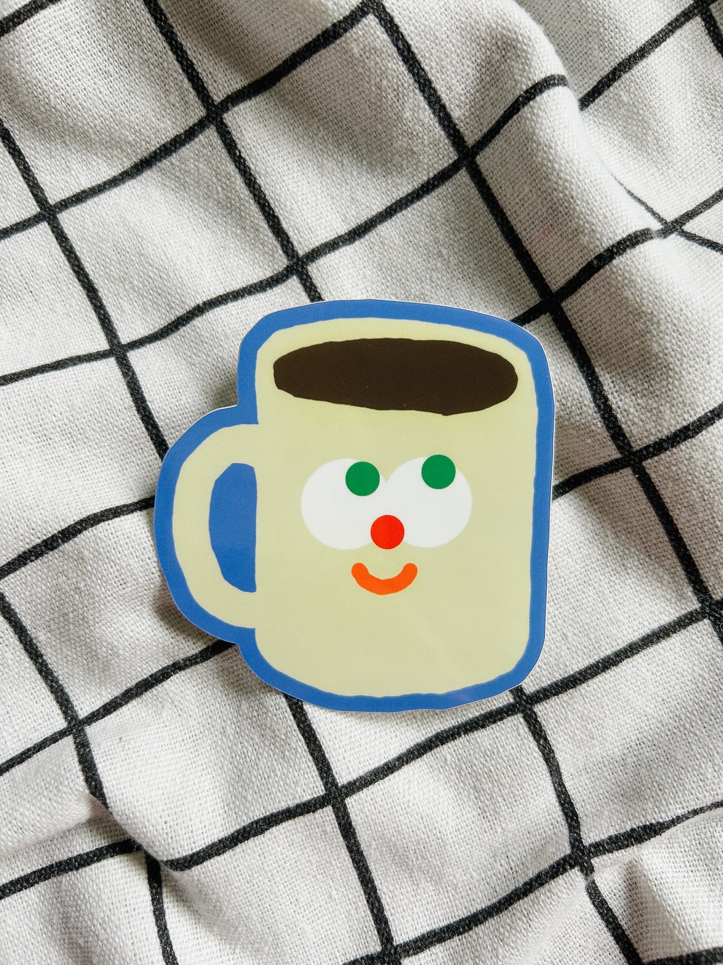 Cute Coffee Mug Sticker