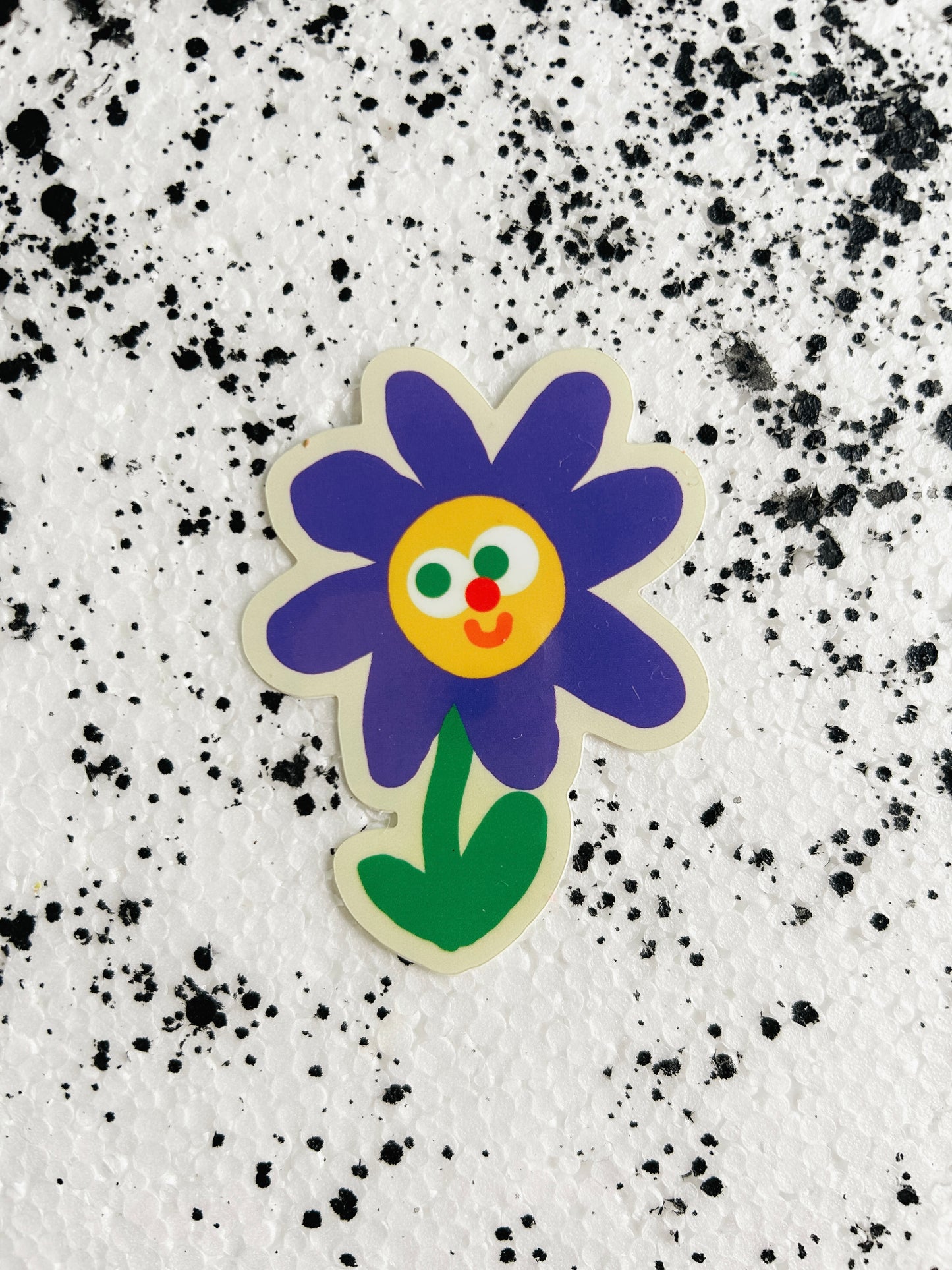 Happy Flower Sticker