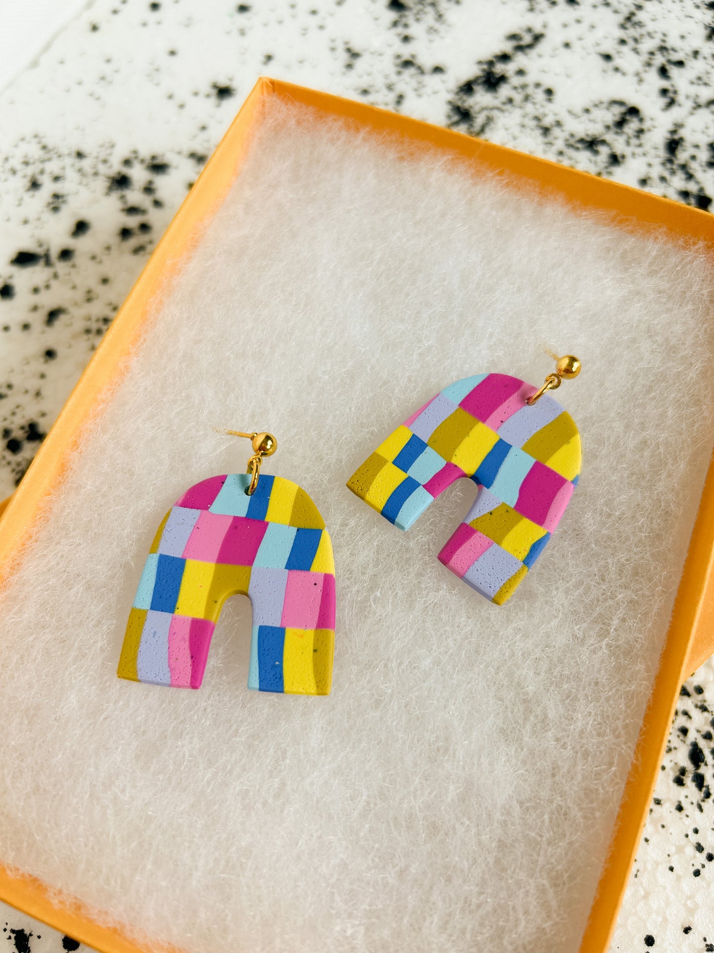 Wiggly Disco Earrings