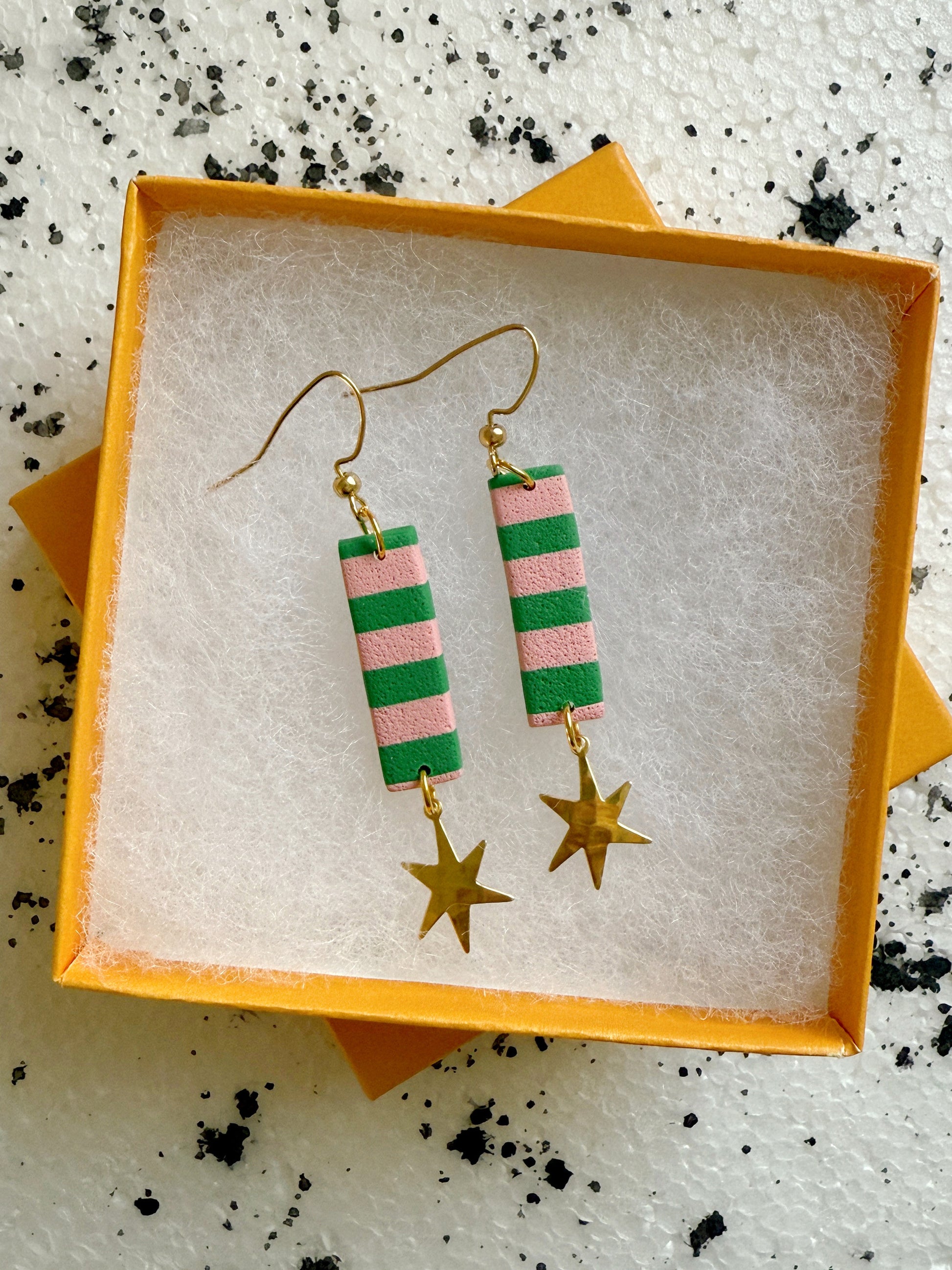 francie star earrings