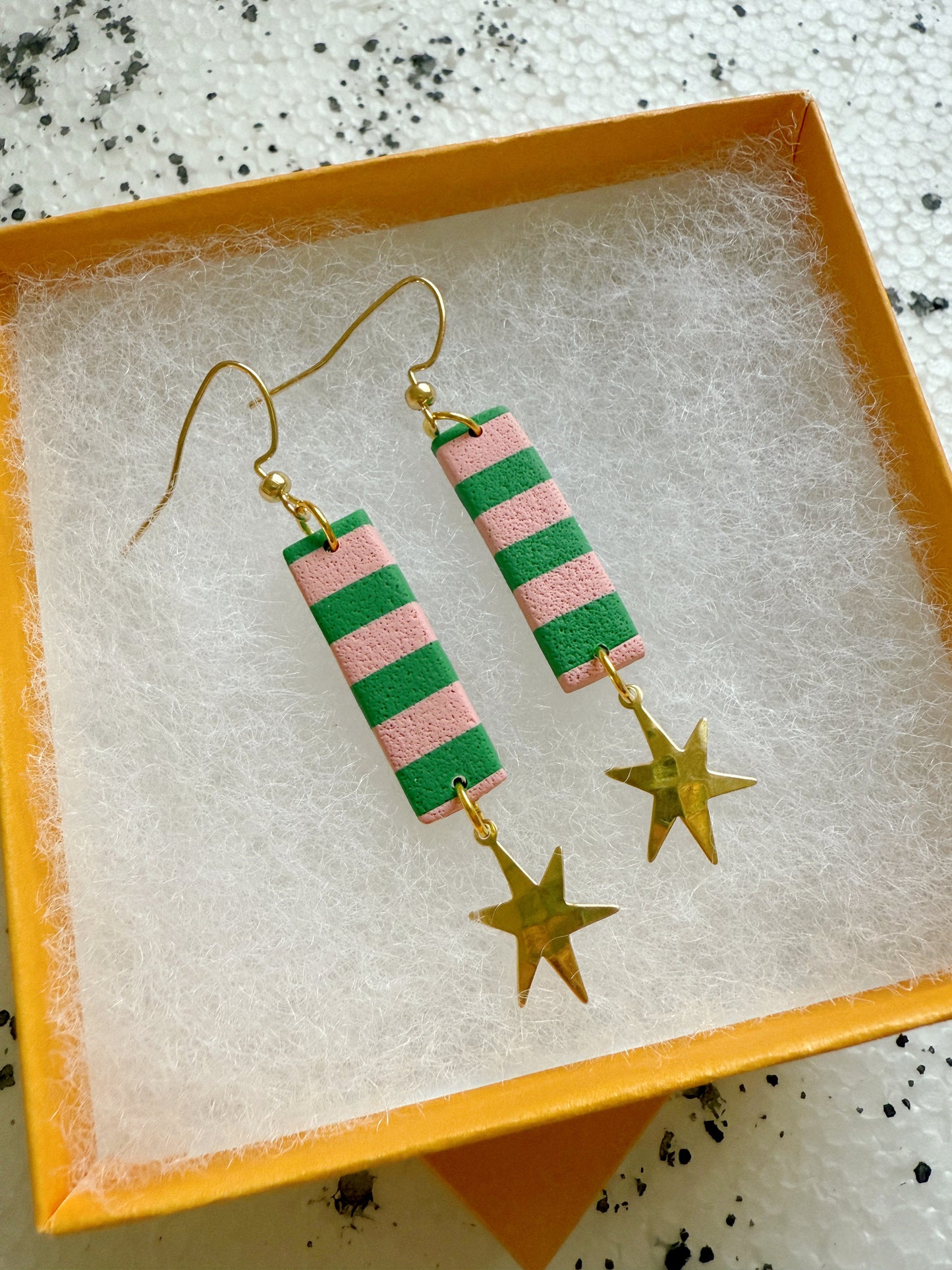 francie star earrings