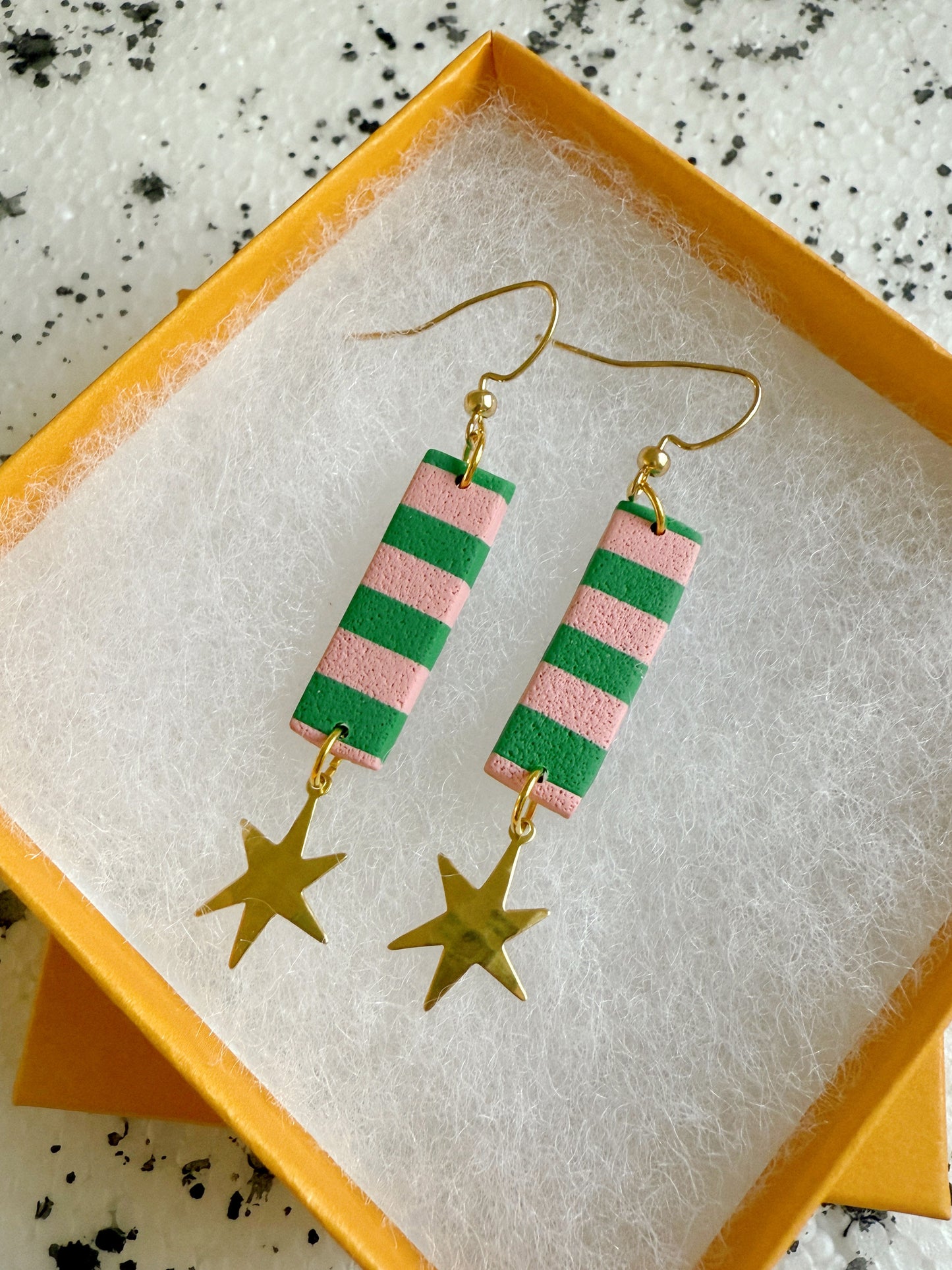 francie star earrings