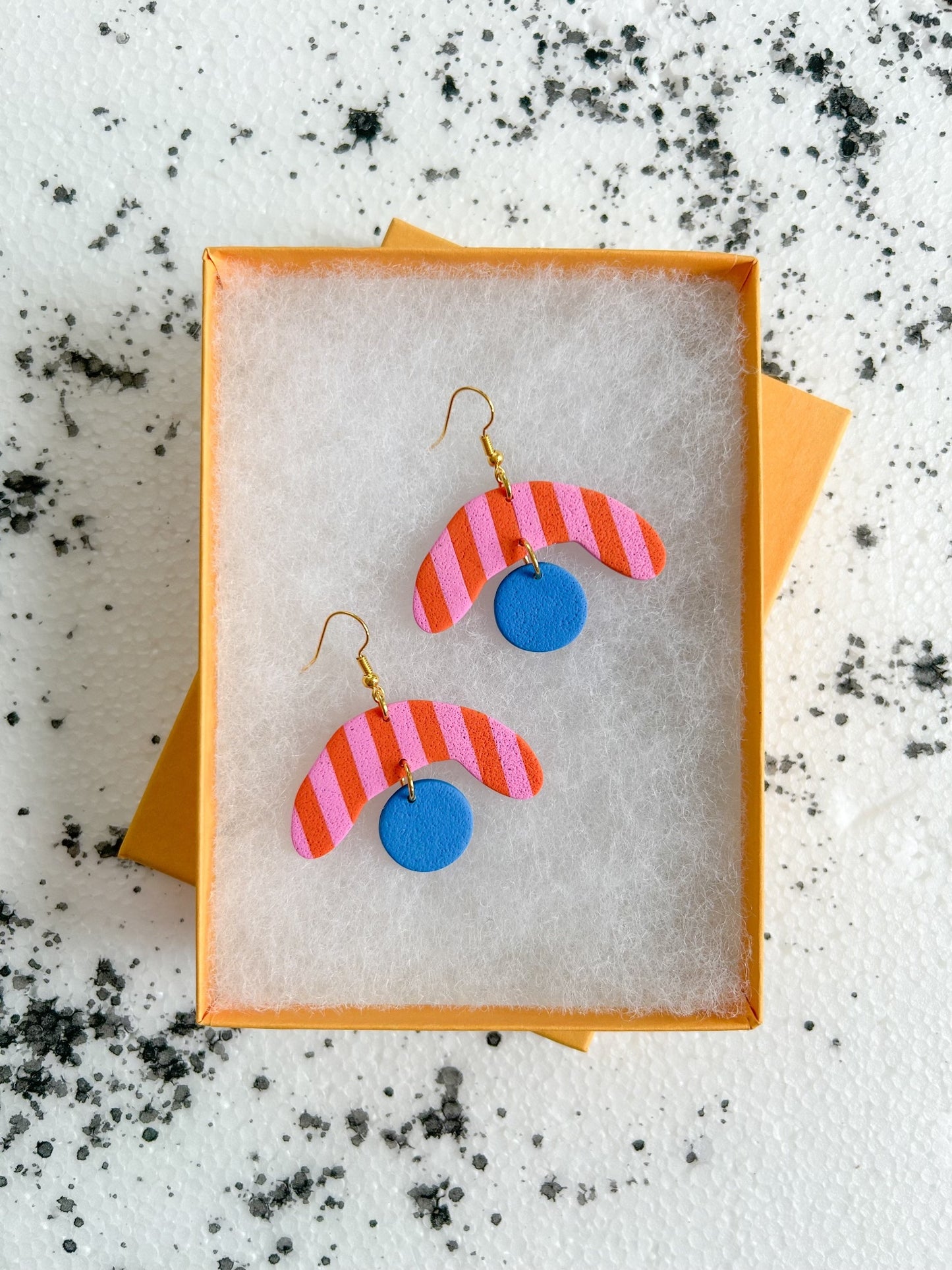 gemma stripe earrings