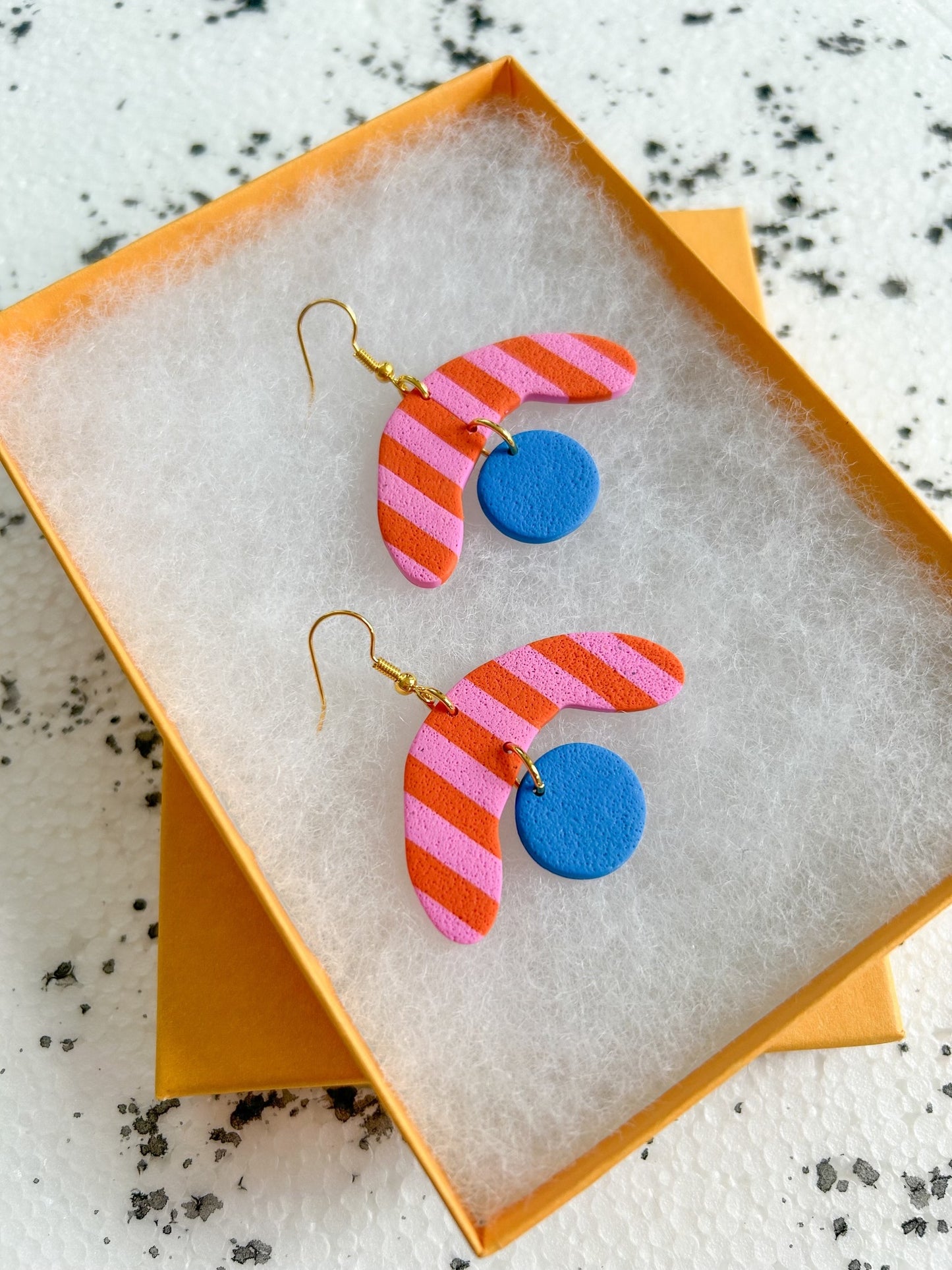 gemma stripe earrings