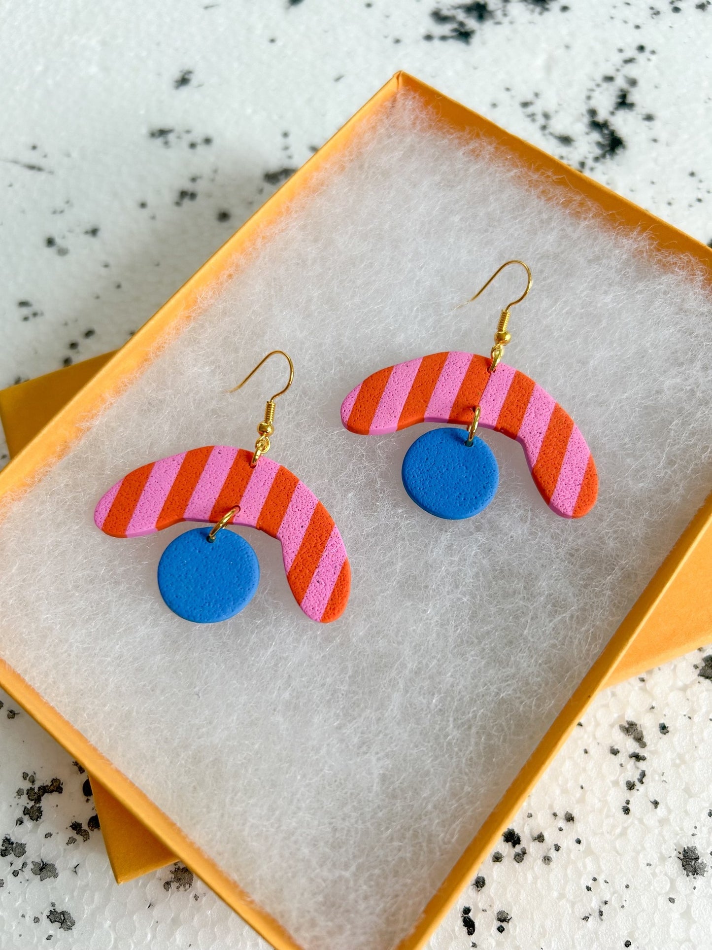 gemma stripe earrings