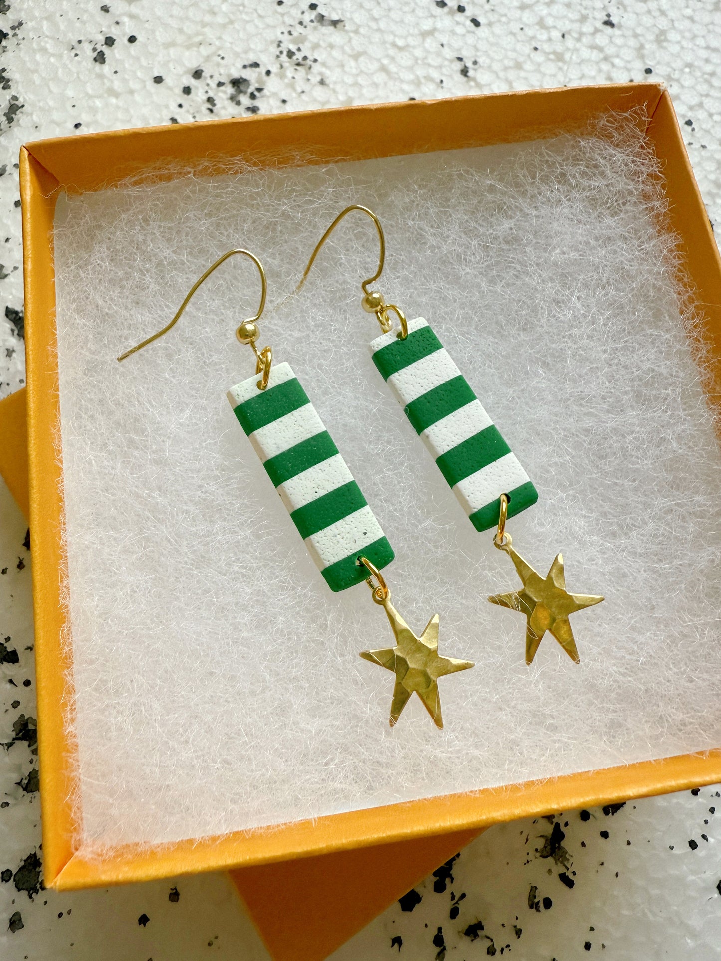 paris star earrings