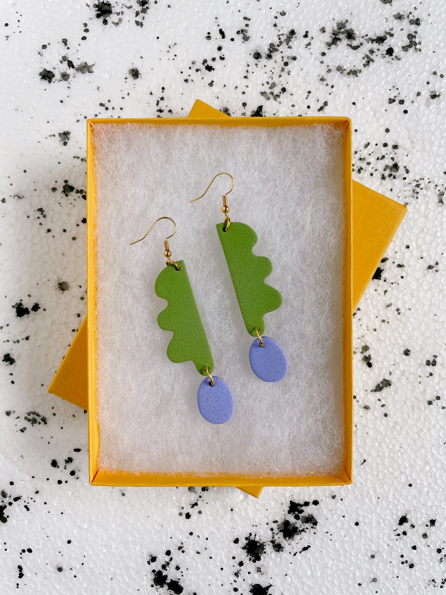 Sage Wavy Days Earrings