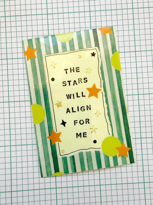 The Stars Will Align for Me Vinyl Sticker