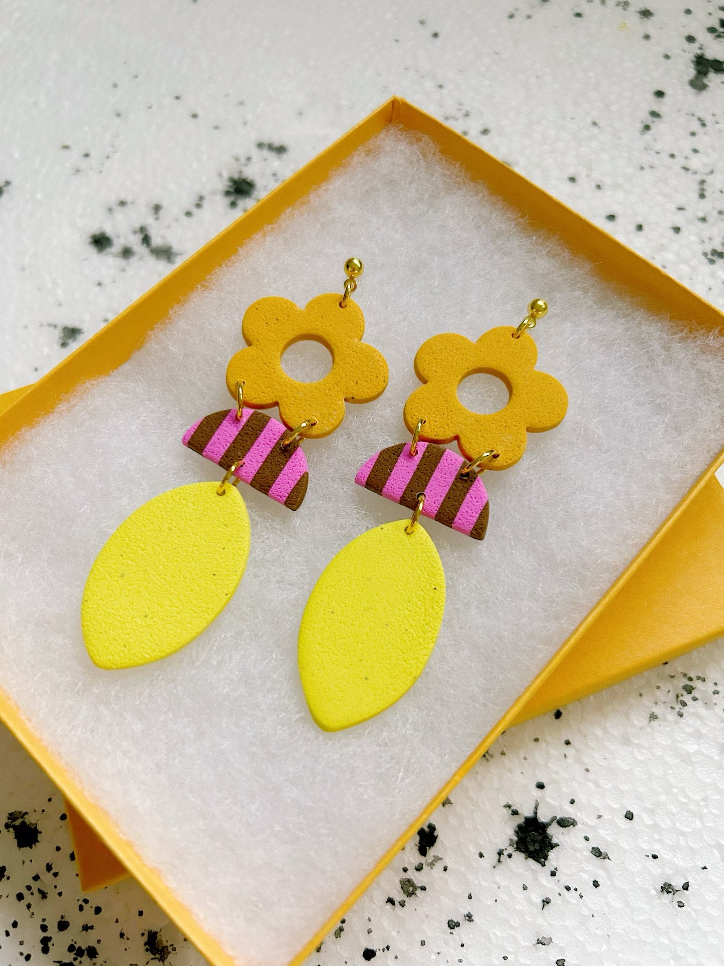 lemon blossom earrings